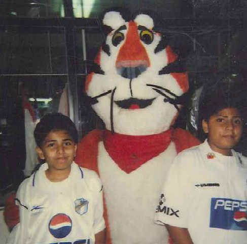 Con Tony en el Estadio