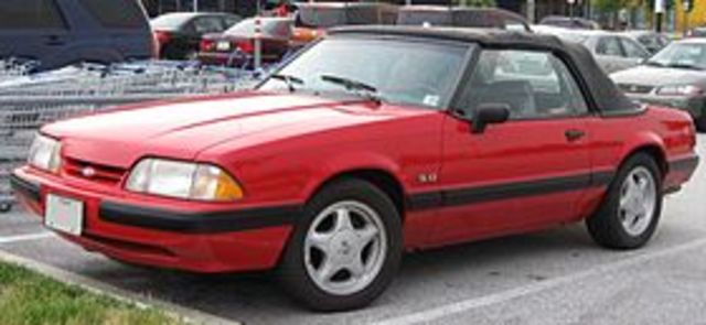 The Thrid Generation of the Ford Mustang 1979- 1993
