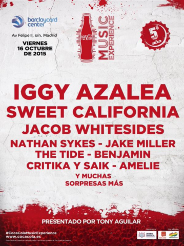 Coca Cola Music Experience 2015