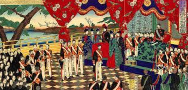 Tokugawa Shogunate ends