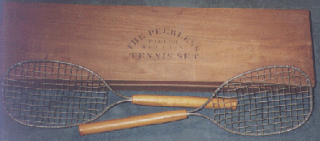 First Racquet With Metal Head