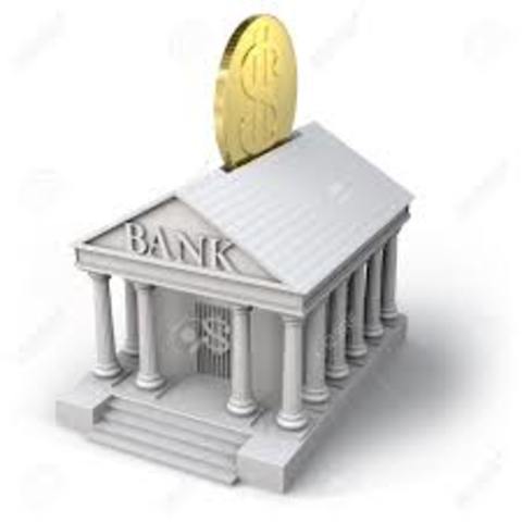 funcionaban en el país cinco bancos