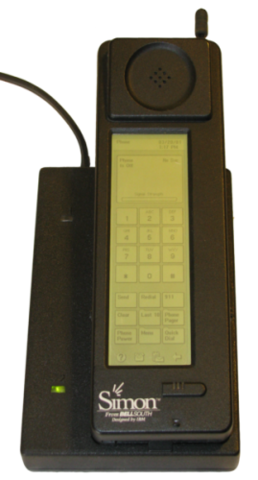 The First Touch Screen Phone is Invented by IBM