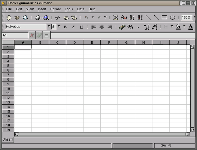 GNUMERIC- creado por un mexicano.