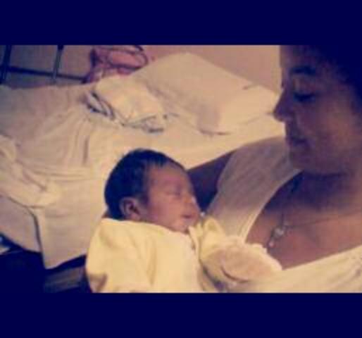 Nascimento da sobrinha de Claudia