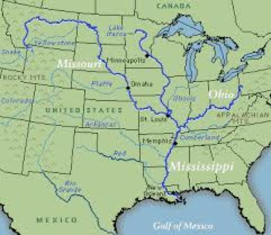 Discovery of the Mississippi River