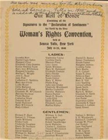 Seneco Falls Convention