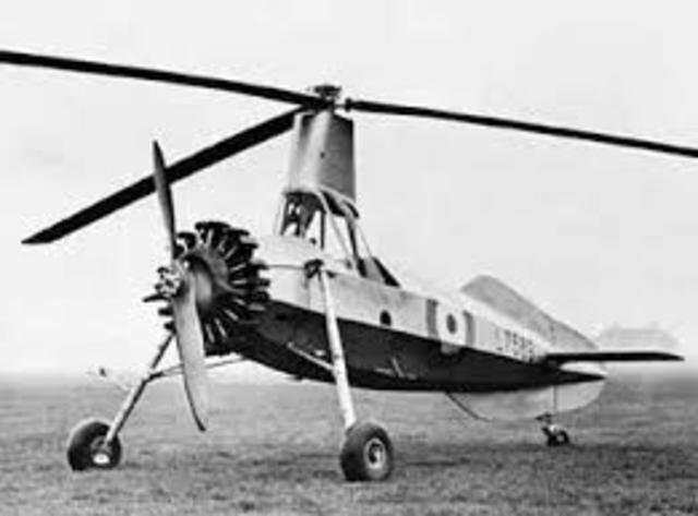 Autogiro de Juan de la cierva