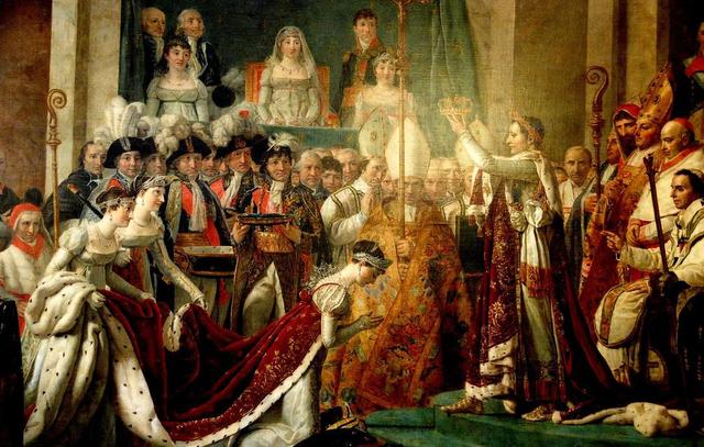 Napoleon Crowns Himself Emperor
