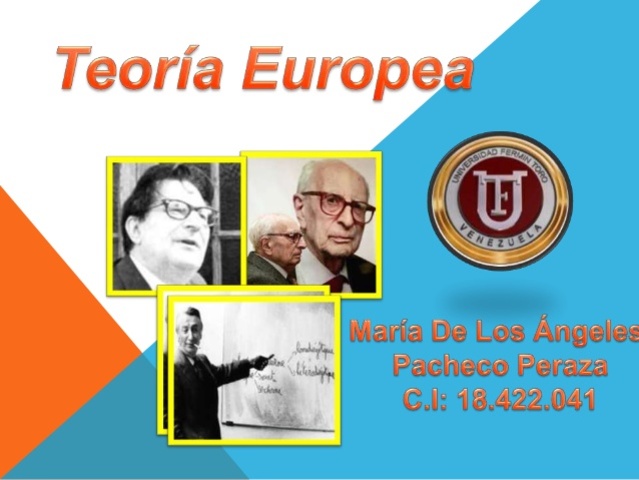 TEORÍA EUROPEA