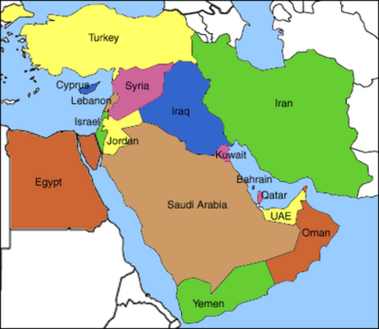 Cold War in the Middle East(1950s)