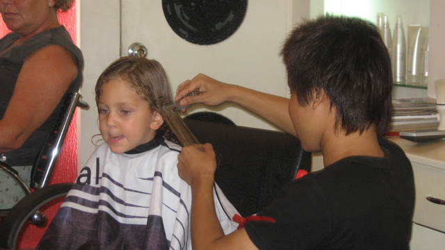 תספורת ראשונה שלי