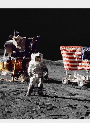 First Men On Moon