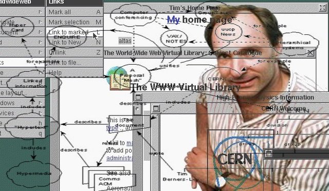 1980 Tim Berners-Lee es conocido como el padre de internet,