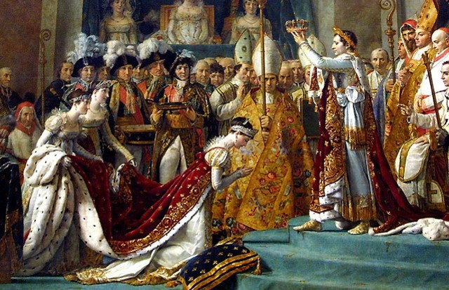 Napoleon Crowns Himself Emperor