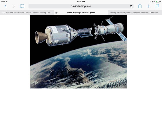 1958-1980 Apollo, Soyuz test project