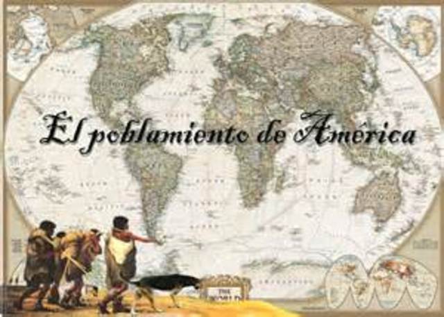 Poblamiento de America