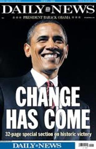Obama Wins the Presidential Election