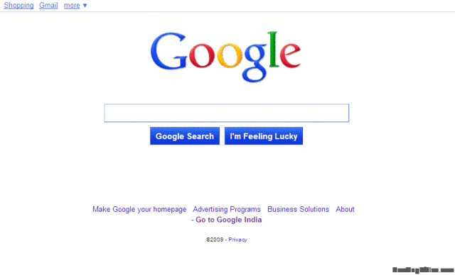 Google Search engine. it makes it easier for people to search stuffs without typing them all out.
