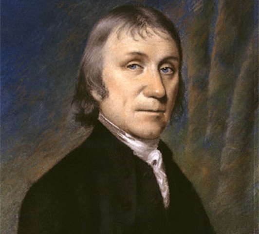Joseph Priestley descubrió el oxígeno.