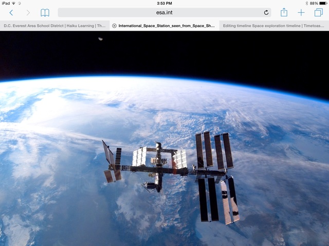 1980-present day Atlantis and the ISS