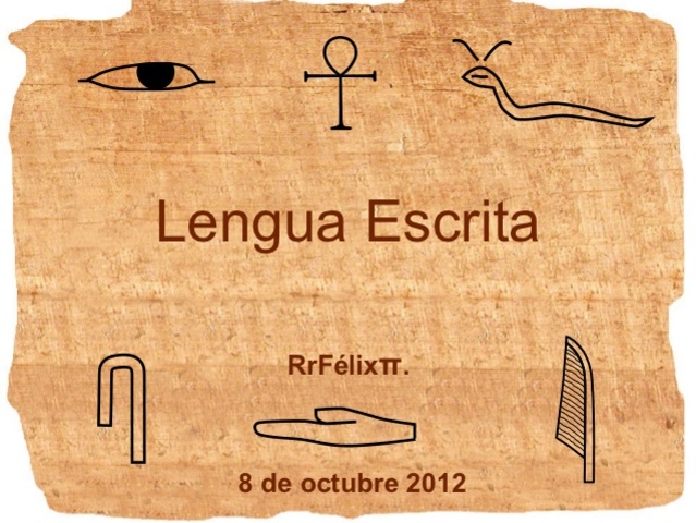 335 a.C. Nacimiento de la Escritura