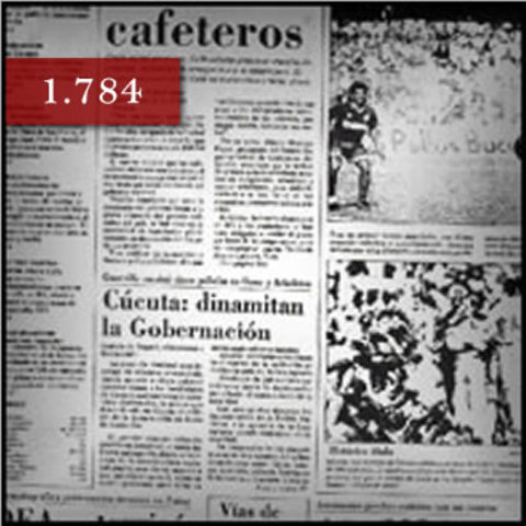Origen al periodismo en Colombia a partir de la destrucción del campanario de la universidad del rosario por un terremoto.