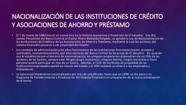 Creacion de superintendencia de bancos  y otras instituciones financieras