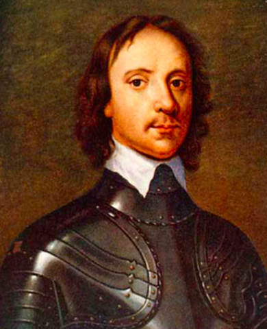 Oliver Cromwell rules England