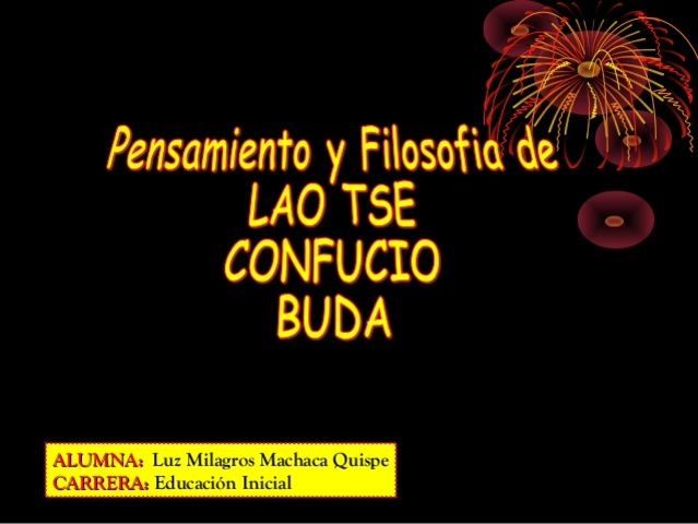 Buda y confucio