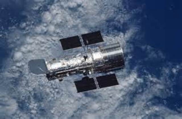 Hubble Space Telescope launced into low Earth orbit