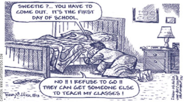 There will be a huge turn over of staff as those who can't or won't adapt to new technology will eventually leave the DOE.  This will result in many vacancies and mane new teachers.