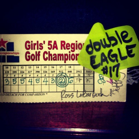 FIRST EVER DOUBLE-EAGLE