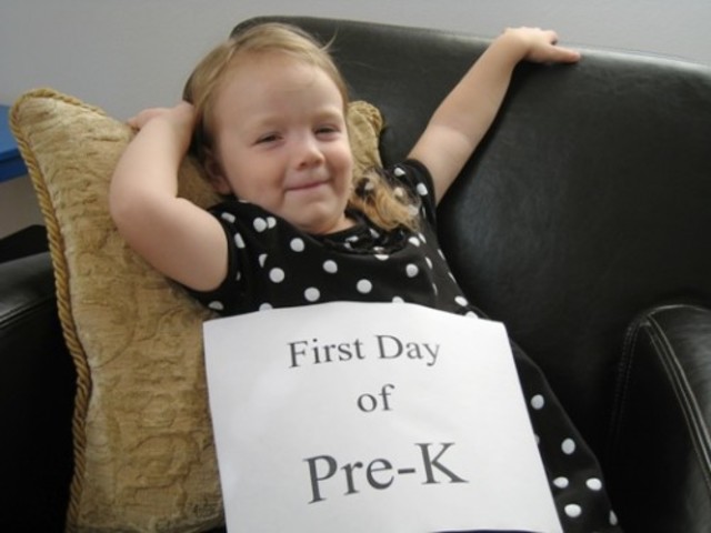 I started Pre-K