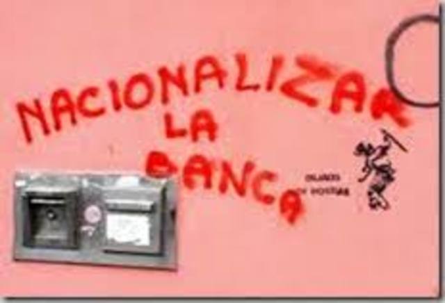 Nacionalización de la Banca.