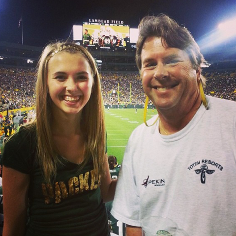 El Partido de Fútbol Americano de Packers