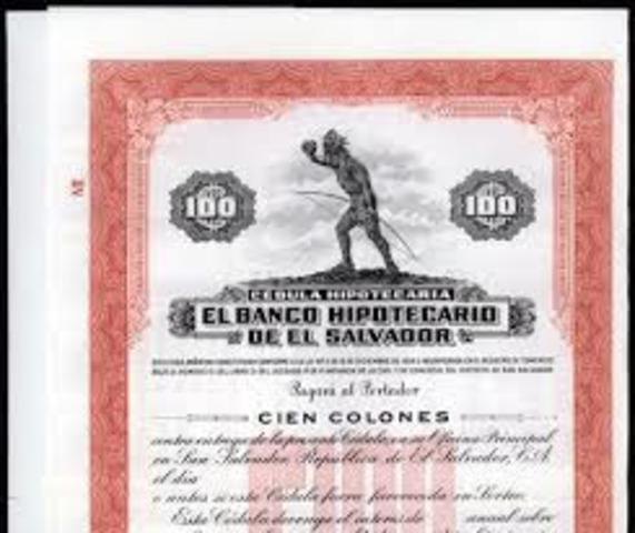 Escritura de Constitución del Banco Hipotecario