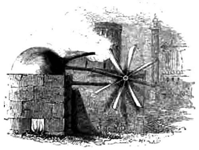 Se crea la turbina de vapor por Giovanni Branca