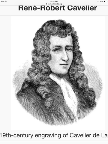 Rene Robert cavelier sieur dela salle