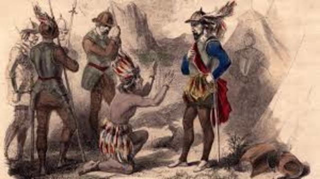 Pizarro invades the Inca empire