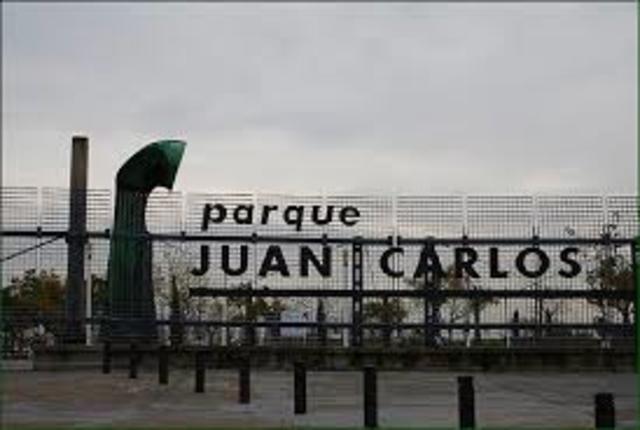 Apertura al público del Parque Juan Carlos I