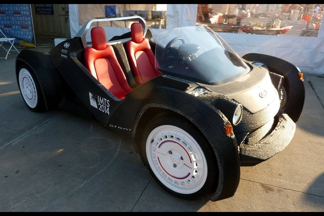 Maailma esimene auto tehtud 3d pridiga