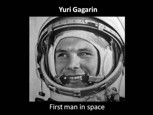 First human in space