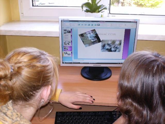 tworzenie multimedialnych presentaci uczniów