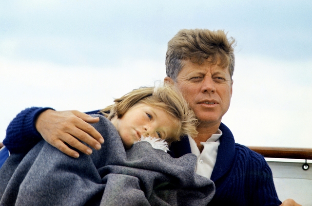 1st child born was Caroline Kennedy
