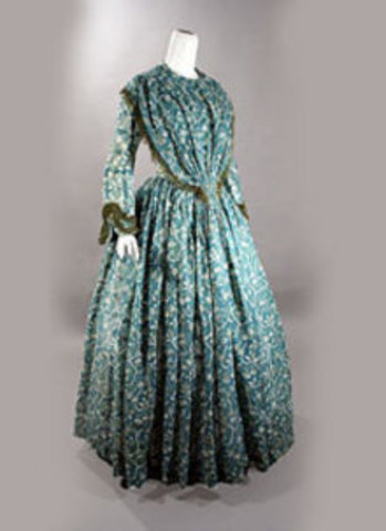 Dresses from 1840-1850