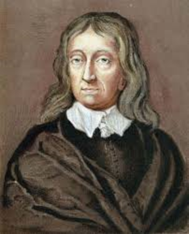 John Milton begins Paradise lost