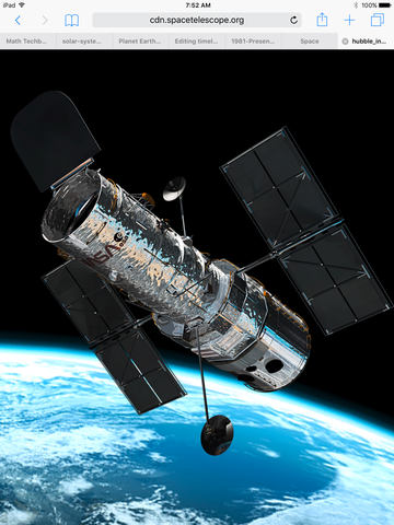 Hubble space telescope