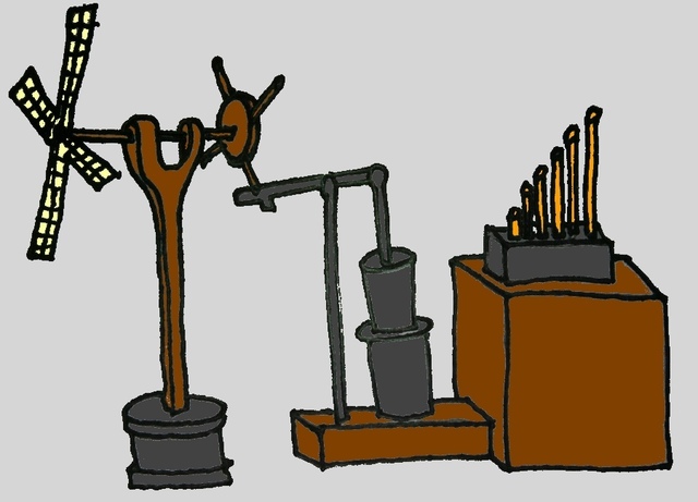 1st windmill, 1st Century Ad