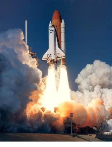 First rocket launched into earths orbit